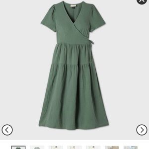 NWOT Universal Thread Short Sleeve Wrap Dress